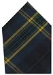 Durable Hand Woven 100% Cotton Blue Plaid Napkins 22x22 Inches Set of Six