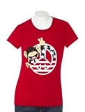 Red White Blue Monkey Tee