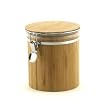ThinkBamboo Medium Air Tight Bamboo Canister - Carbonized Brown
