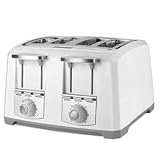 Black & Decker T4670 White 4-Slice Toaster