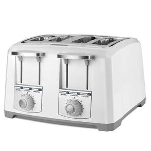 Black & Decker T4670 White 4-Slice Toaster product image