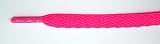 Footgalaxy High Quality Flat Laces For Boots And Shoes, 36, Neon-Pink