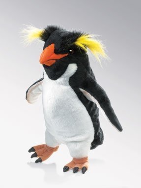 Childrens Toyshop  Toys : Web Wilds Rockhopper Penguin Puppet