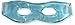 Dream Essentials Soothing Gel Cooling Eye Mask, Aqua Blue