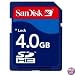 Sandisk 4GB Secure Digital SD HC Memory Card (SDSDB-4096, BULK, No Reader)