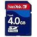 Sandisk 4GB Secure Digital SD HC Memory Card (SDSDB-4096, BULK, No Reader)