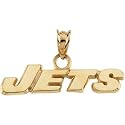 14K Yellow Gold New York Jets Pendant