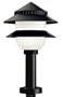 Moonrays 97171 Outdoor Garden Path Light Garden Path Collection Plastic Tiered Lamp Accessory