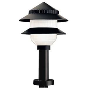 Moonrays 97171 Outdoor Garden Path Plastic Tiered Lamp Accessory by Coleman Cable