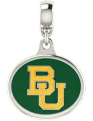 Baylor Bears Collegiate Drop Charm Fits Most European Style Bracelets Including Chamilia, Zable, Troll and More. High Quality Bead in Stock for Fast Shipping.