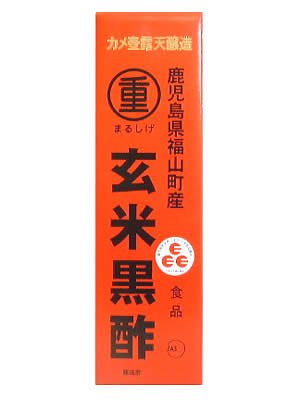 【Amazonの商品情報へ】まるしげ 玄米黒酢 900ml