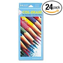 Sanford(R) Prismacolor(R) Col-Erase(R) Pencils, Assorted Colors, Box Of 24