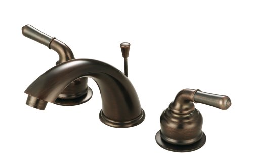 Ultra Hardware 27505 Hamilton Double-Handle Widespread Lavatory Faucet, Bronze