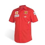 PUMA - Puma Ferrari Red Replica Crew Shirt