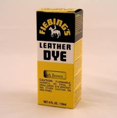 Leather Dye Dark Brown 4 oz.