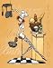 Sassy Chef III Art Poster by Mara Kinsley - 11 x 14