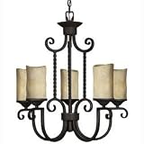 Hinkley Casa Chandeliers Mid Sized Olde Black