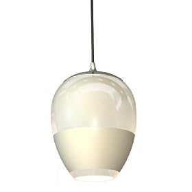 American Fluorescent BSP113WHSCT Biscayne Pendant, White by American Fluorescent