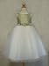 Silk with Tulle Flower Girl Dress