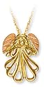Landstrom's&reg; Black Hills Gold Angel Pendant