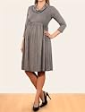 Motherhood Maternity: 3/4 Sleeve Babydoll Maternity Sweater Dress
