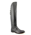 Coach Women's Cheyenne Soft Calf Over the Knee Leather Boots in Black Size 5.5