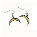 San Diego Chargers Dangle Earrings title=