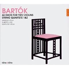 Bart�k - String Quartets 1 & 2; (44) Duos for Two Violins