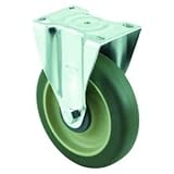 Buy 5 x 1-1 4 Rigid Ball Bearing Gy Polyurethane Zinc NSF Caster by DrillSpot