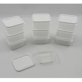 Sure Fresh Square Mini Storage Containers 2.3 fl oz (Set of 10)