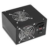 PWR X-FIN 400W ATX BLK CONT DUALFAN