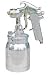 NESCO (NP830A) Devilbiss Style Siphon Spray Gun with 1 Quart Dripless Cup, machined nozzle, stainless steel and brass components, fluid control adjustments, 2- finger pistol gripfor easy operation, great for primers and glue, 1.8mm nozzle, 1quart cup, 45 PSI; 8 CFM, .3 Lbs.