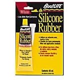 Marine Silicone Rubber Sealant, clear, 3-oz. tube