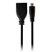 Ebest - 6 Inch Micro HDMI D Male Plug to HDMI Female Adapter Converter Short Cable 1080P