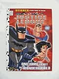  : Justice League Sticker Story Book to color - One-Way Ticket to Wonderworld