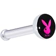 Black Pink Playboy Rabbit Head Nose Bone