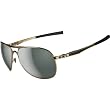 Oakley Plaintiff Men's Lifestyle Casual Wear Sunglasses - Polished Gold/Dark Grey