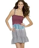 Fire Tie-Dyed Smocked Jersey Dress