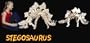 3D Wooden Stegosaurus Small Puzzle