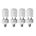 ALZO Digital Full Spectrum Light Bulb - ALZO 45W Photo CFL 5500K 91 CRI, Daylight balanced, pure white light, 2800 Lumens, Case of 4