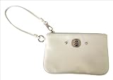Fleurville FB WH FOB Wrist Bag in White