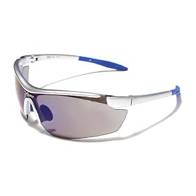 Sunglasses Wrap Style X6 UV400 Lens for Baseball, Softball, Cycling, Golf, Kayaking and All Active Sports thumbnail