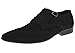 Natazzi Mens Handmade Shoe Suede Pisa Lace-Up Captoe Oxford
