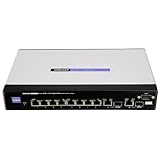 Linksys by Cisco SRW208P 8-port 10/100 Ethernet Switch - WebView/PoE