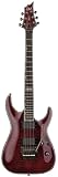 ESP LTD Deluxe H-1001QM Floyd Rose Electric Guitar See-Thru Black Cherry