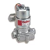 Electric Fuel Pump 97 GPH Not Designed/Recommended For Use w/Fuel Injection Not Legal For Sale/Use In California Red Logo