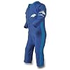 Konfidence New Kids Sun Safe UV PBT 3/4 Length Sunsuit - Nautical/Cyan - 12-18 mths (98% Protection)
