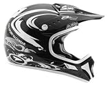 AXO motocross CHUTE OFFROAD HELMET XL WILD WILLY BLACK/WHITE