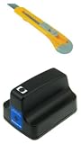 One Black Ink Cartridge HP 02 XL HP02XL HP02B HP02BK + Cutter for HP Printers