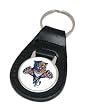 Florida Panthers Leather Keychain